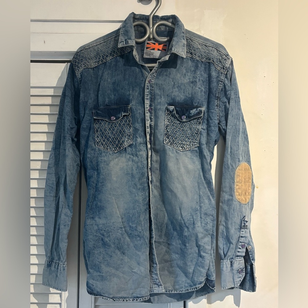 Denim Button Down Shirt